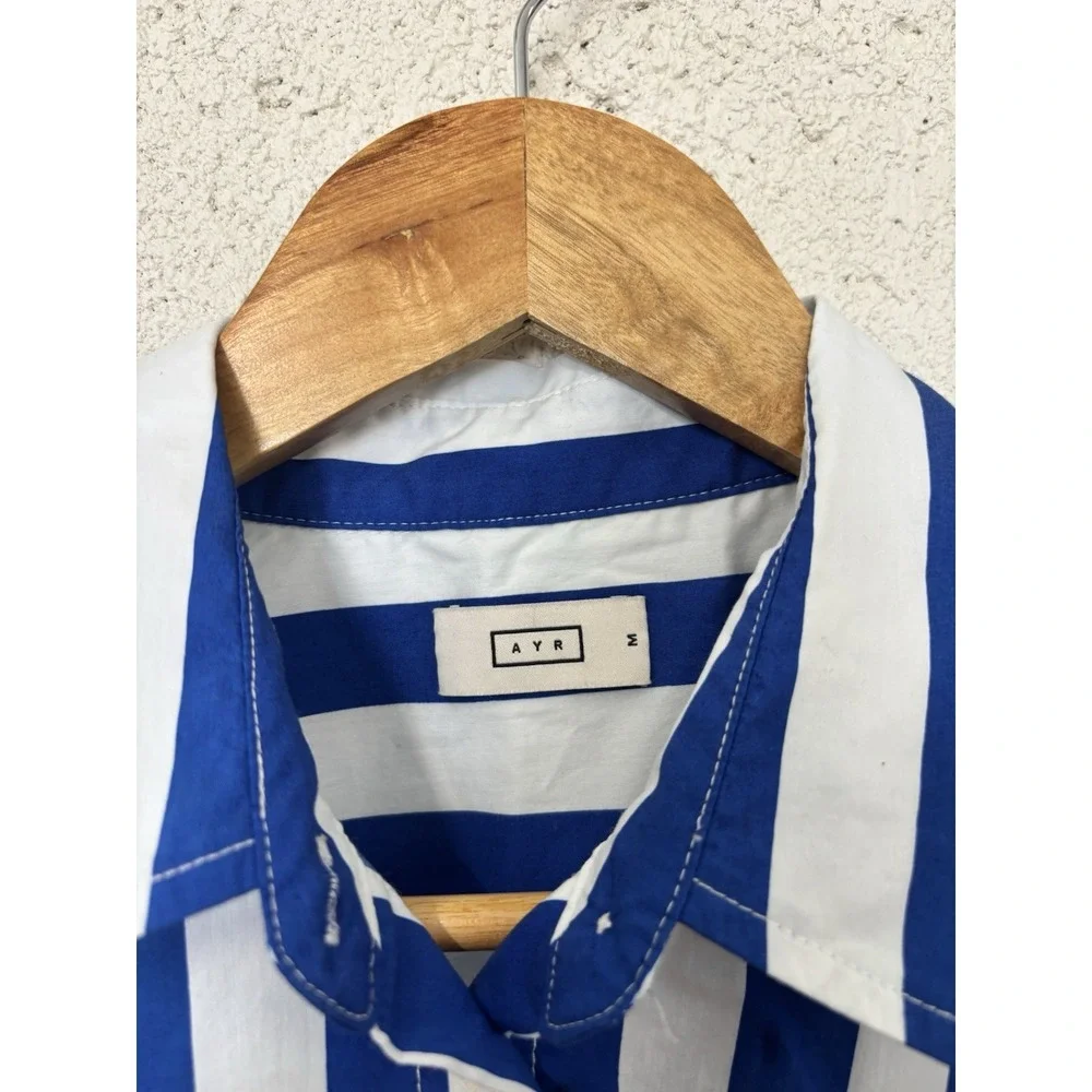 AYR The Deep End Button Down Shirt Women's Medium Retail $145